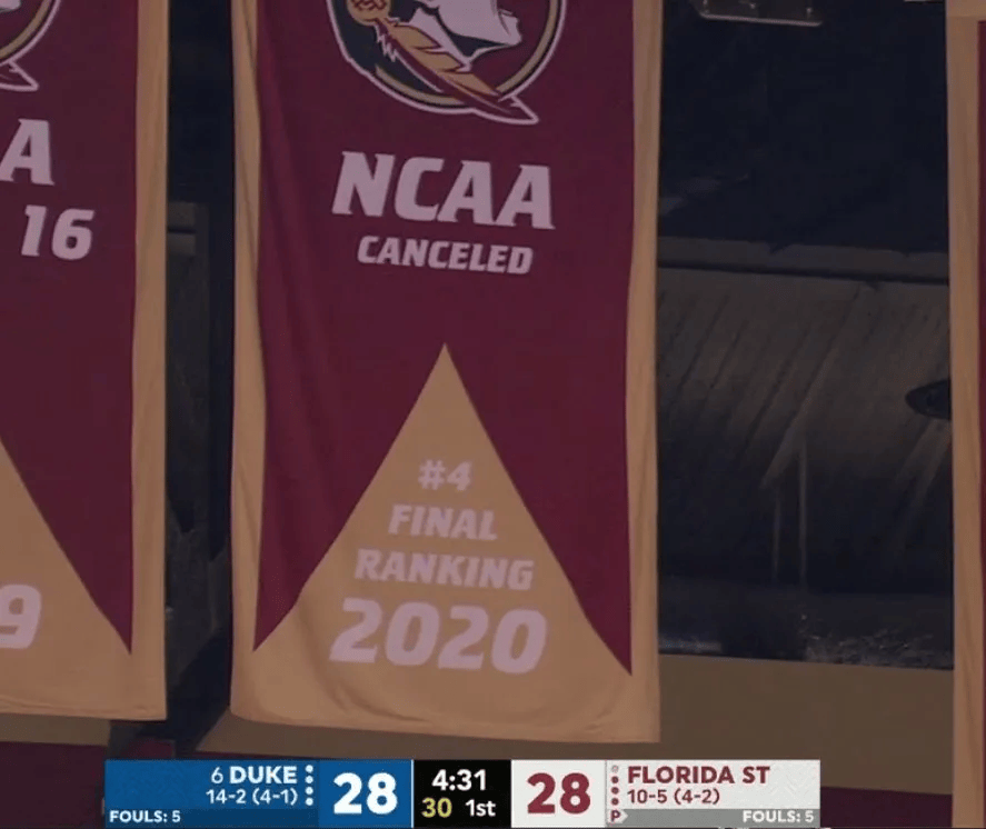 Florida State 2020 banner