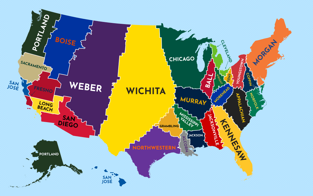 Secret States map